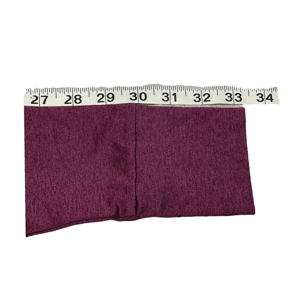 Athletic Works Shirt Women's Small Purple Thumb Hole Sleeve Crew Neck Running - Picture 7 of 7